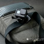 【mį】GoPro360度回転 クイックリリース クリップマウント装着