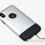 【mį】Spigen シュピゲン 10周年限定版 iPhone X Classic Oneを装着!!